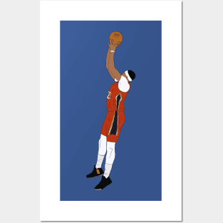 Anthony Davis Fadeaway Posters and Art